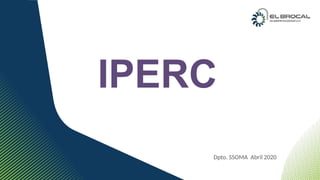 CURSO IPERC CONTINUO PLANTA CONCENTRADORA | PPTX