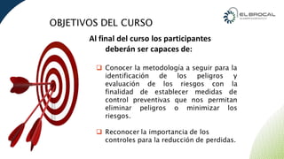 CURSO IPERC CONTINUO PLANTA CONCENTRADORA | PPTX