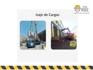 Proyecto: “Obras Eléctricas para
el Paquete Nº7”
6
ABENGOA
PERU
Izaje de Cargas
 