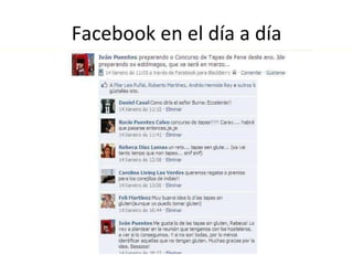 Facebook en el día a día 
