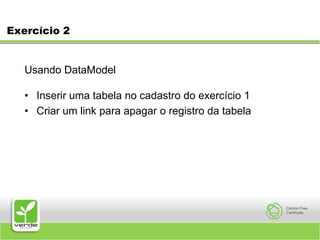 Para inserir os objetos no DataModel: dataModel.setWrappedData(Lista)