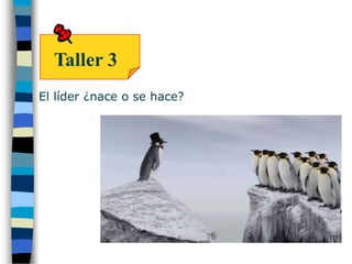 Para tener en cuentaInfluencia significa que la relación entre las personas no es pasiva. El liderazgo es recíproco. Elementos inherentes al liderazgo