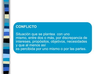 Tª sobre liderazgo: SituacionalEl postulado de este planteamiento, era que un comportamiento que resultaba eficaz en ciertas circunstancias podría no ser eficaz en condiciones diferentes. Por tanto, la eficacia del comportamiento del líder es contingente, porque depende de las situaciones de la organización. Estas teorías, llamadas enfoques de contingencia, explican la relación que existe entre los estilos de liderazgo y su eficacia en situaciones específicas.Las contingencias más importantes para el liderazgo son la situación y los seguidores.