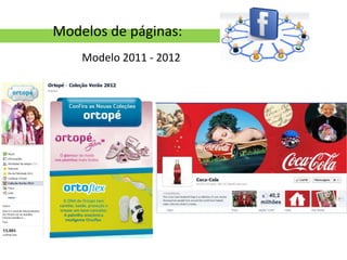 Modelos de páginas:
    Modelo 2011 - 2012
 