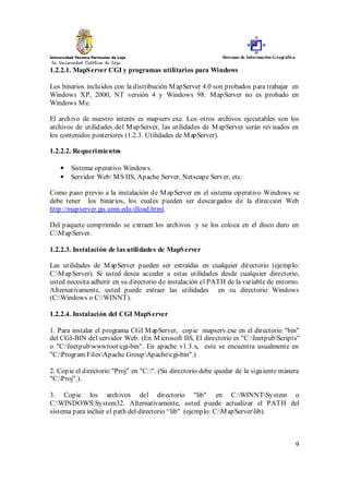 Curso mapserver | PDF