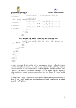 Curso mapserver | PDF