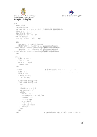 Curso mapserver | PDF