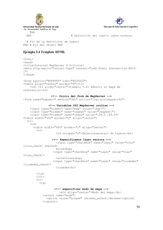Curso mapserver | PDF