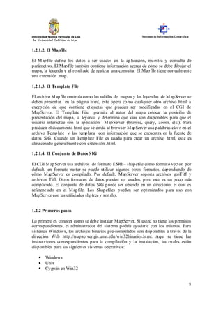 Curso mapserver | PDF