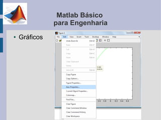 Matlab Básico
               para Engenharia
●   Gráficos
 