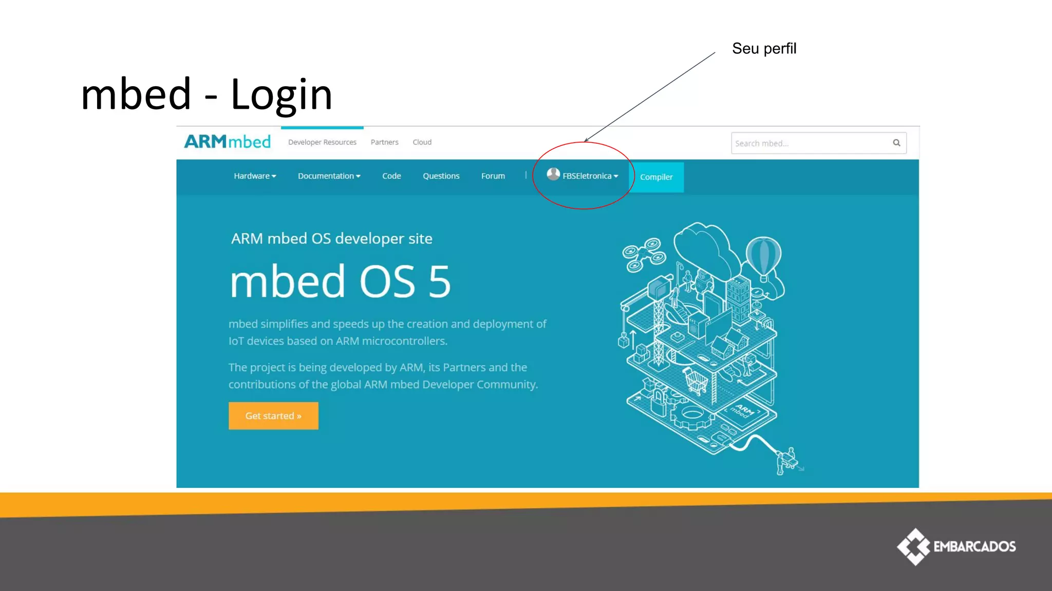 mbed - Login
Seu perfil
 