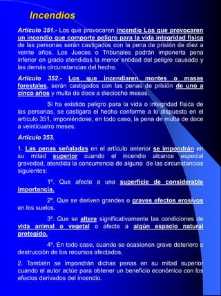 Grandes Presas, Primeras repoblaciones cuando entrañen riesgos de graves  transformaciones ecológicas negativas.