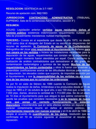 Para que exista responsabilidad (y con ella indemnización) es necesario:Una acción u omisión humana.Que se produzca un daño que no deba soportarse.Que se pueda individualizar.Que el daño sea consecuencia de la acción u omisión.SEGUROS DE RESPONSABILIDAD CIVILIndemnizaciones muy elevadas (las Compañías se asocian)Son obligatorias en actividades de:Producción, almacenamiento, utilización o abandono de sustancias peligrosas.