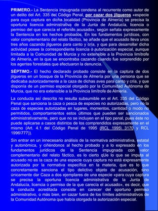 Flora y FaunaArtículo 332.- El que corte, tale, queme. arranque, recolecte o efectúe tráfico ilegal de alguna especie o subespecie de flora amenazada o de su propágulos, o destruya o altere gravemente su hábitat, será castigado con la pena de prisión de seis meses a dos años o multa de ocho a veinticuatro meses.Altícu1o 333.- El que introdujera o liberara especies de flora o fauna no autóctona, de modo que perjudique el equilibrio biológico. contraviniendo las Leyes o disposiciones de carácter general protectoras de las especies de flora o fauna, será castigado con la pena de prisión de seis meses a dos años o multa de ocho a veinticuatro meses.Artículo 334.	1. El que cace o pesque especies amenazadas, realice actividades que impidan o dificulten su reproducción o migración, contraviniendo las Leyes o disposiciones de carácter general protectoras de las especies de fauna si1vestre, comercie o trafique con ellas o con sus restos, será castigado con la pena de prisión de seis meses a dos años o multa de ocho a veinticuatro meses.	2. La pena se Impondrá en su mitad superior si se trata de especies o subespecies catalogadas en peligro de extinción.Artículo 335.- El que cace o pesque especies distintas a las indicadas en el articulo anterior, no estando expresamente autorizada su caza o pesca por las normas específicas en la materia, será castigado con la pena de multa de cuatro a ocho meses. 