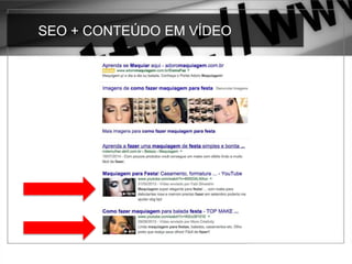 SEO + CONTEÚDO EM VÍDEO
 