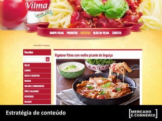 Estratégia de conteúdo
 
