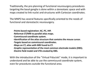 Mnps Area Map MNPS. Update course on Functional Neurosurgery Planning | PDF