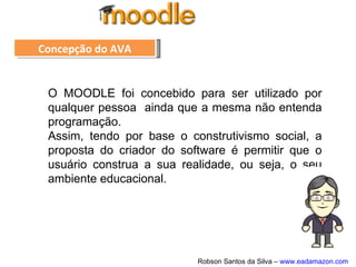 Permitir o acesso de visitantes
Ao marcar Sim, o autor permitirá
que pessoas não cadastradas no
curso possam visualizar todo o
conteúdo do mesmo sem participar
das atividades.
Permitir o acesso de visitantes
Ao marcar Sim, o autor permitirá
que pessoas não cadastradas no
curso possam visualizar todo o
conteúdo do mesmo sem participar
das atividades.
Tamanho máximo de upload
Indica o tamanho máximo de
arquivos que serão enviados ao
curso .
Tamanho máximo de upload
Indica o tamanho máximo de
arquivos que serão enviados ao
curso .
 