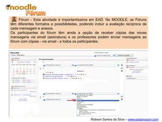 O melhor momento para disponibilizar
apresentações, planilhas e arquivos de
texto para visualização ou download é
quando o usuário necessita aprofundar
a leitura sobre determinado assunto e o
conteúdo é muito grande.
O melhor momento para disponibilizar
apresentações, planilhas e arquivos de
texto para visualização ou download é
quando o usuário necessita aprofundar
a leitura sobre determinado assunto e o
conteúdo é muito grande.
Oportunidades para o uso do recursoOportunidades para o uso do recurso
 