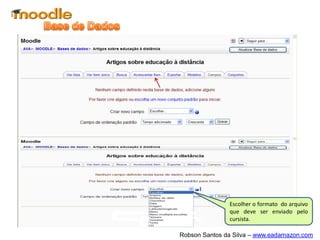 O Livro conta ainda com a possibilidade de
importar conteúdos em HTML produzidos a
partir de outros softwares como, por exemplo,
Bloco de Notas, Front Page ou Dreamweaver.
O Livro conta ainda com a possibilidade de
importar conteúdos em HTML produzidos a
partir de outros softwares como, por exemplo,
Bloco de Notas, Front Page ou Dreamweaver.
 