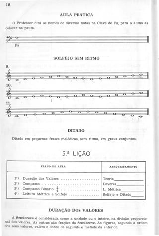 Curso música