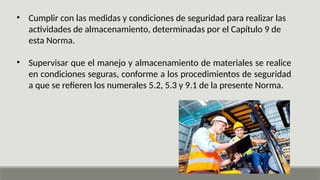 CURSO NOM 006 STPS MANEJO Y ALMACENAMIENTO DE MATERIALESSAFE MODE.pptx