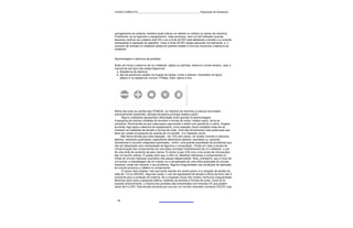 CURSO COMPLETO______________________________________________Reparação de Notebooks




carregamento do sistema, também pode indicar um defeito no módulo ou banco de memória
Finalmente, se ao ligarmos o equipamento, nada acontece, nem um led indicador acende,
devemos verificar se a bateria está OK e se a fonte AC/DC está debitando a tensão e a corrente
necessárias à operação do aparelho. Caso a fonte AC/DC esteja operando normalmente, e, o
conector de entrada no notebook esteja em perfeito estado é hora de iniciarmos a abertura do
notebook.


Desmontagem e abertura de portáteis

Antes de iniciar a abertura de um notebook, laptop ou palmtop, observe e anote sempre, caso o
manual de serviços não esteja disponível :
 a. Seqüência de abertura
 b. tipo de parafusos usados na fixação da tampa, fundo e laterais, mostrados na figura
    abaixo e na seqüência; comum, Phillips, Allen, spline e torx.




Retire dos slots os cartões tipo PCMCIA, os módulos de memória ou placas fax/modem
eventualmente existentes; retirada da bateria principal (battery pack);
       Alguns notebooks apresentam dificuldade muito grande na desmontagem
A pesquisa de avarias (medidas de tensões e formas de onda), nestes casos, torna-se
cansativa. Recomenda-se que cada passo seja levado a efeito com paciência e calma. Sugere-
se ainda, logo após a abertura do equipamento, uma inspeção visual completa antes de se
iniciarem as medições de tensão e formas de onda. Uma das ferramentas mais poderosas que
deve ser usada na pesquisa de avarias de um portátil , é a inspeção visual.
      Não tenha dúvida que esta inspeção , em 10% dos casos, vai revelar fusíveis e indutores
abertos, resistores queimados, capacitores eletrolíticos abertos, estufados ou vazando,
transistores e circuitos integrados queimados , enfim, uma grande quantidade de problemas que
vão ser detectados sem necessidade de ligarmos o computador. Tendo em vista a escala de
miniaturização dos componentes de uma placa principal (motherboard) de um notebook, o uso
de uma lente de aumento de pelo menos 10 vezes (Lupa 10X) e/ou uma ocular de microscópio
são um auxílio valioso. É quase certo que, a olho nu, detalhes referentes a componentes ou
trilhas do circuito impresso avariados irão passar despercebido. Note, entretanto, que a troca de
um fusível, a ressoldagem de um indutor ou a recuperação de uma trilha queimada do circuito
impresso, pode não resolver o seu problema. Alguma irregularidade nas condições de operação
do circuito provocou o defeito no componente.
       A causa mais simples, mas que pode resultar em avaria grave, é a variação de tensão da
rede de 110 ou 220VAC. Algumas vezes, o uso de reguladores de tensão e filtros de linha não é
suficiente para a proteção do sistema. Se a inspeção visual não revelou nenhuma irregularidade,
devemos partir para a pesquisa efetiva, medindo-se tensões e formas de onda. Como já foi
exposto anteriormente, a maioria dos portáteis são alimentados com tensões DC que podem
variar de 5 a 25V. Esta tensão alimenta por sua vez um circuito chamado conversor DC/DC cuja




  48
 