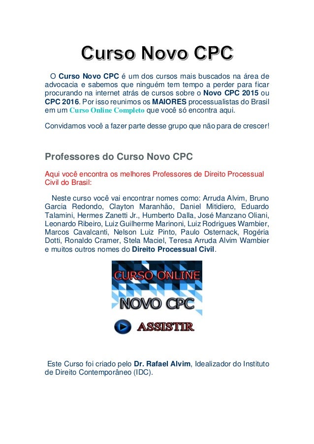 Cpc cursos