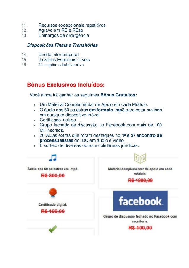 Curso Novo CPC Online
