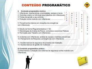 CONTEÚDO PROGRAMÁTICO
 