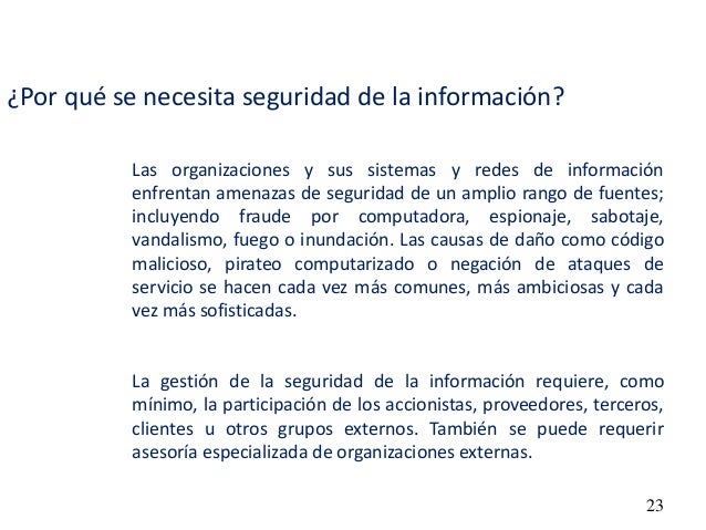 Curso ntp iso iec 17799 27002 1