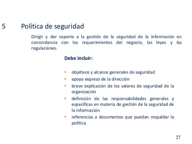Curso ntp iso iec 17799 27002 1