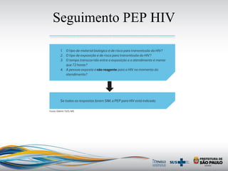 Seguimento PEP HIV
 