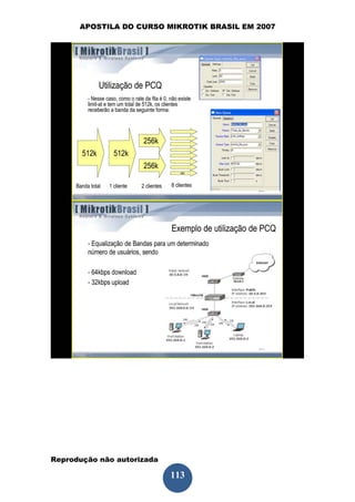 APOSTILA DO CURSO MIKROTIK BRASIL EM 2007




Reprodução não autorizada
 
                            113
 