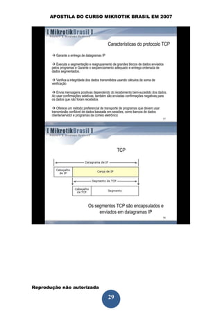 APOSTILA DO CURSO MIKROTIK BRASIL EM 2007




Reprodução não autorizada
 
                            29
 