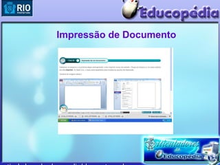 Impressão de Documento
 