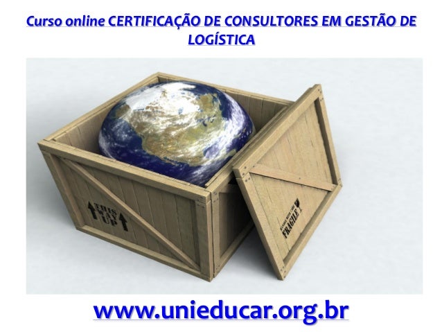 Curso de gestao de logistica