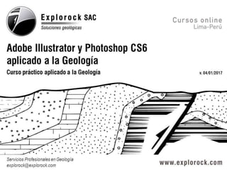 Curso Online: Adobe Illustrator y Photoshop CS6 aplicado a la Geologia