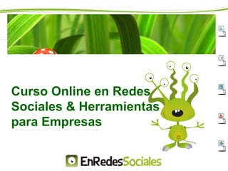 Curso Online en Redes
Sociales & Herramientas
para Empresas
 