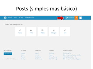 Posts (simples mas básico)

 