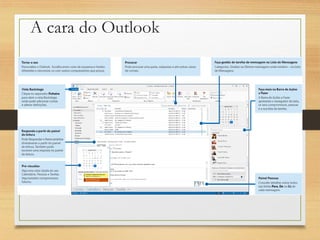 A cara do Outlook
 