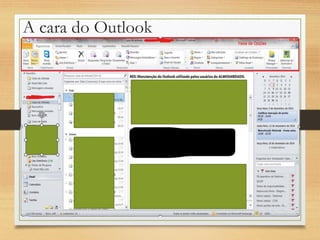 A cara do Outlook
 