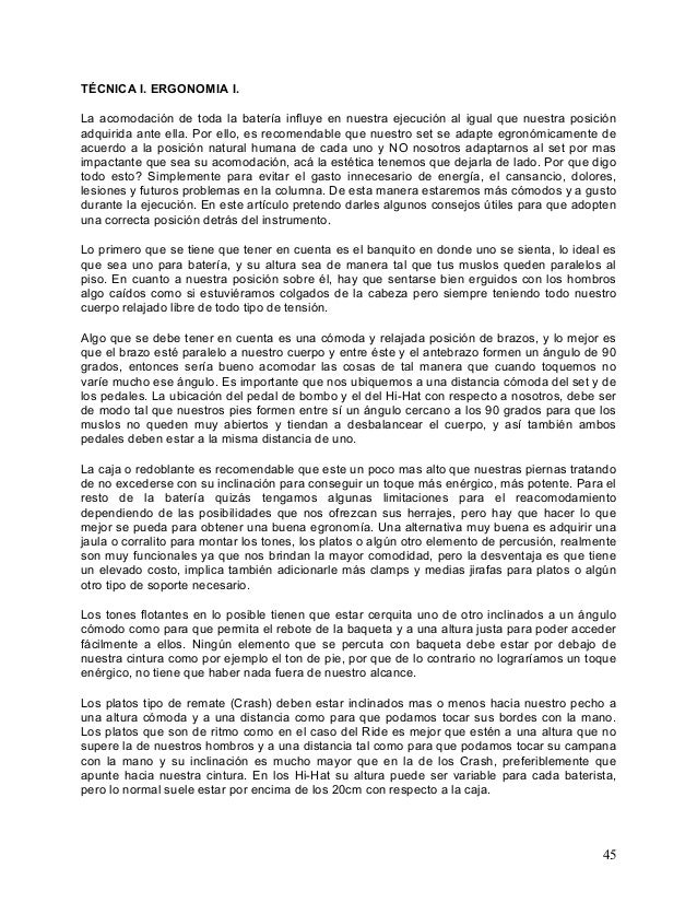 Curso De Bateria Pdf Descargar