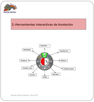 2.-Herramientas interactivas de Anotación




Antonio Gómez Jiménez Asesor TE
 