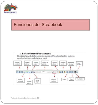 Funciones del Scrapbook




Antonio Gómez Jiménez Asesor TE
 