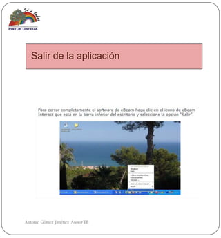 Salir de la aplicación




Antonio Gómez Jiménez Asesor TE
 