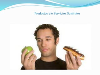 Productos y/o Servicios Sustitutos
 
