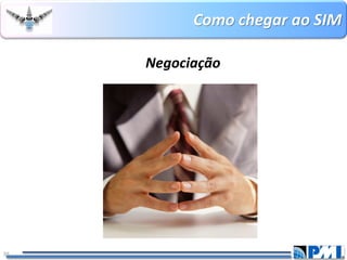 Como chegar ao SIM 
39 
Negociação  