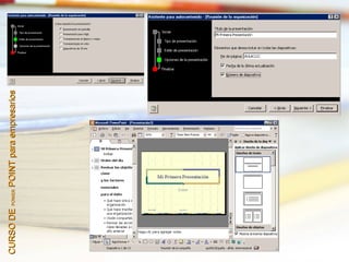 CURSO DE POWER POINT para empresarios
 
