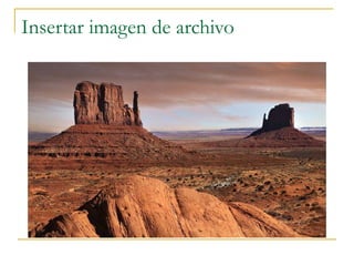 Insertar imagen de archivo
 